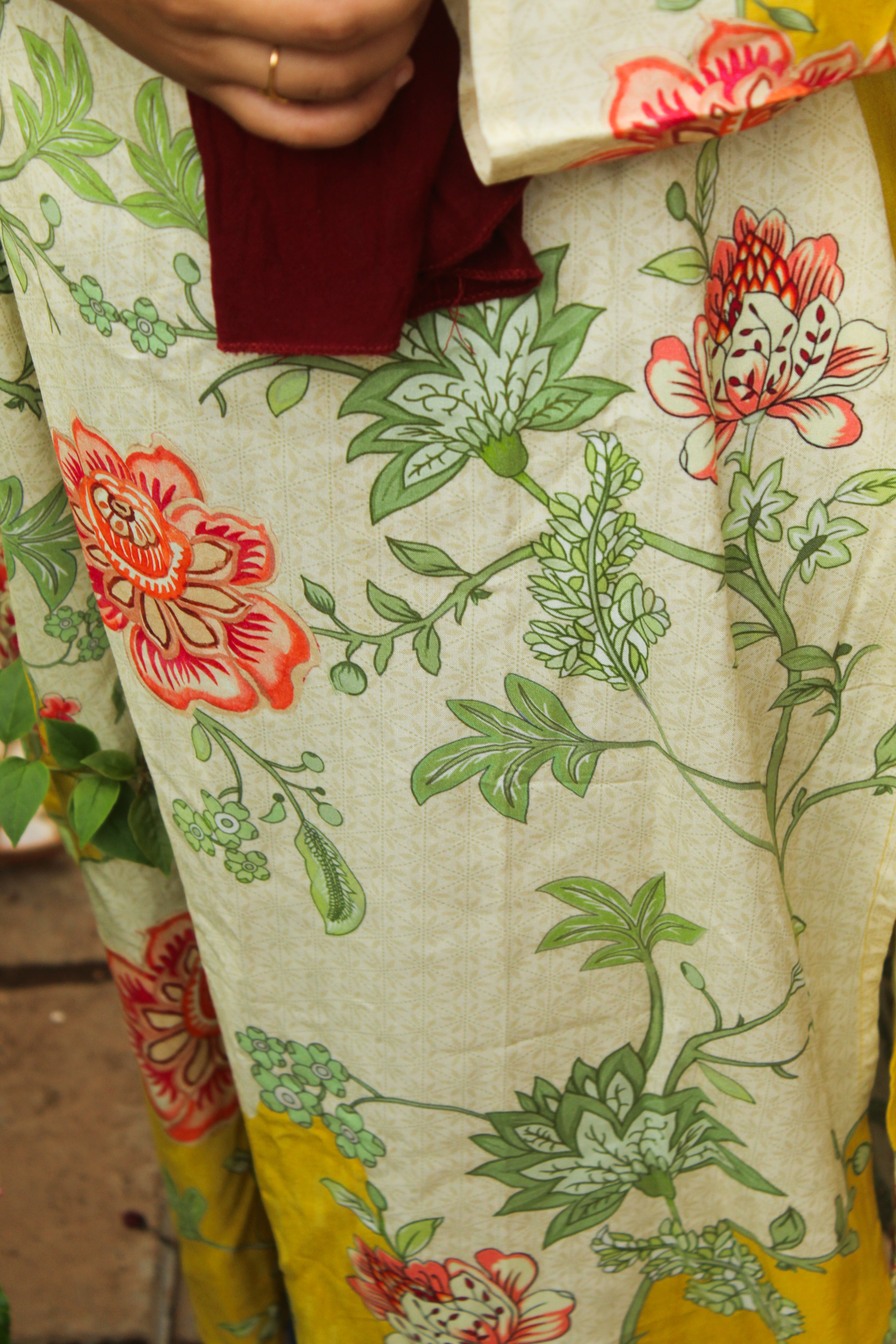 Elnore Women's Floral Long Top