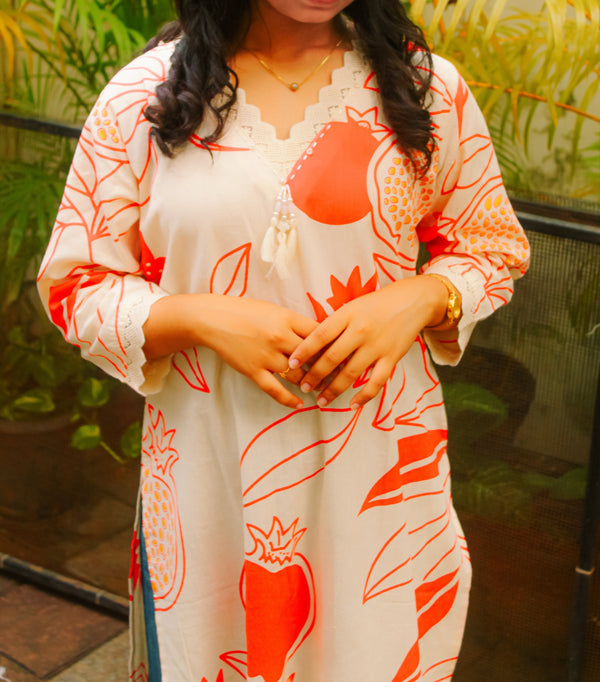 Elnore Women's pomegranate Cord Set