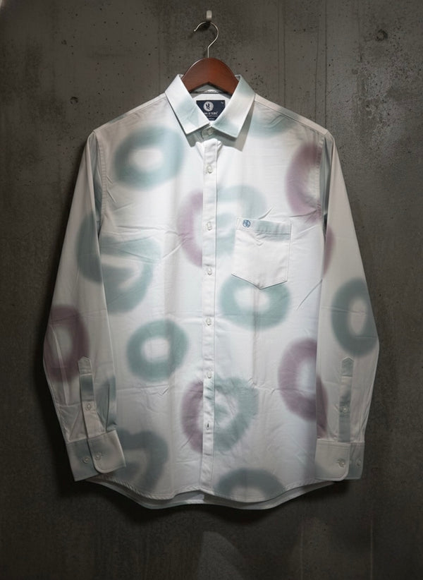 Elnore Men's Slim Fit Printed Casual Shirt